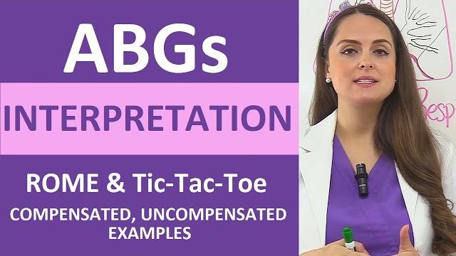 Abgs interpretation: arterial blood gases & acid-base imbalances (rome & tic-tac-toe method) Abgs interpretation: arterial blood gases & acid-base imbalances (rome & tic-tac-toe method)