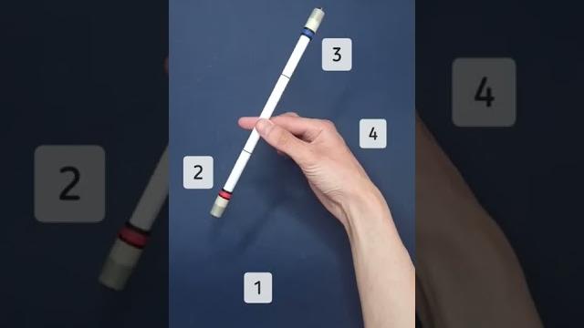 4 steps to pen spinning️ 4 steps to pen spinning️