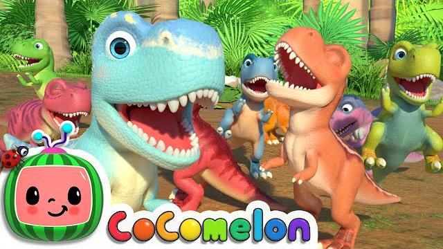 Ten little dinos | cocomelon nursery rhymes & kids songs Ten little dinos | cocomelon nursery rhymes & kids songs