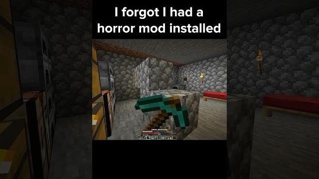 Minecraft horror mod Minecraft horror mod