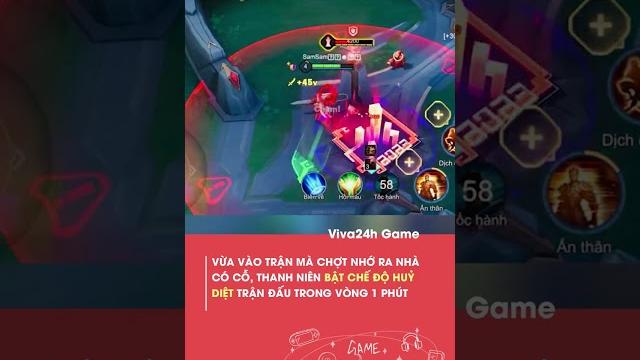 Game nhanh nhất lịch sử liên quân #shorts #viva24h #lienquan Game nhanh nhất lịch sử liên quân #shorts #viva24h #lienquan