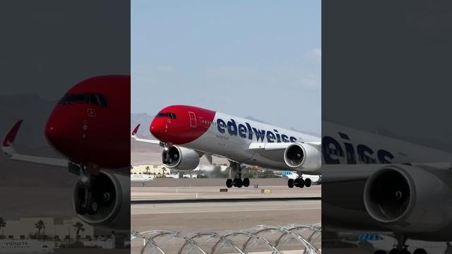 Edelweiss airbus a350-900 (a359) arrives at las vegas (las) | hb-ihf | #planespotting #klas Edelweiss airbus a350-900 (a359) arrives at las vegas (las) | hb-ihf | #planespotting #klas