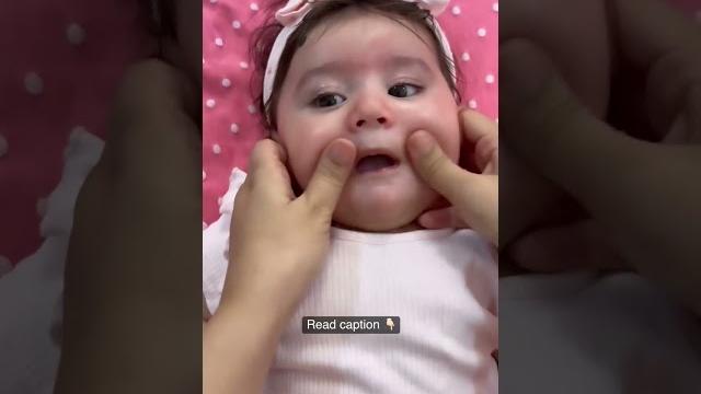 Baby face massage tips #healofy #healofyapp #babymassage Baby face massage tips #healofy #healofyapp #babymassage