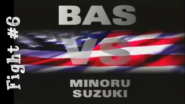 Bas rutten's career mma fight #6 vs. minoru suzuki Bas rutten's career mma fight #6 vs. minoru suzuki