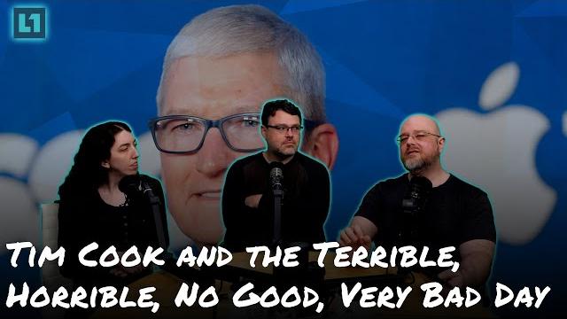 L1 links w/ friends show june 4 2025: tim cook and the terrible, horrible, no good, very bad day L1 links w/ friends show june 4 2025: tim cook and the terrible, horrible, no good, very bad day