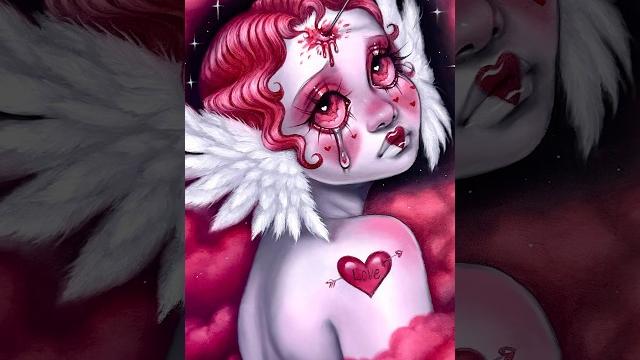 Wounded cupid oil painting process on gessoboard #art #painting #oilpainting #artist #oilartist Wounded cupid oil painting process on gessoboard #art #painting #oilpainting #artist #oilartist