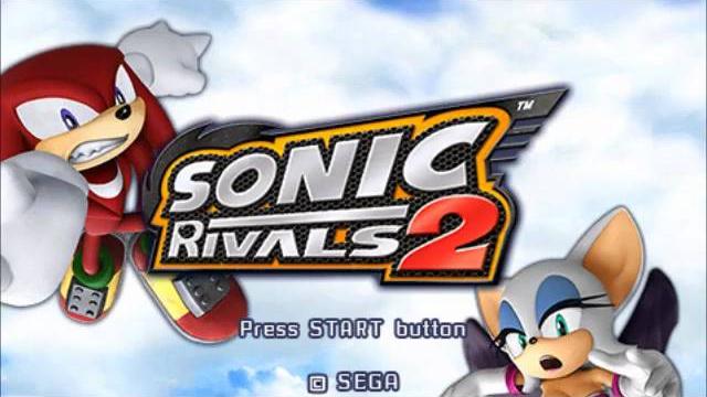 Sonic rivals 2 title screen Sonic rivals 2 title screen