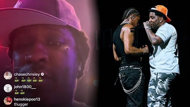 Young thug responds to lil baby bringing yfn lucci on stage at his show after all the !? Young thug responds to lil baby bringing yfn lucci on stage at his show after all the !?