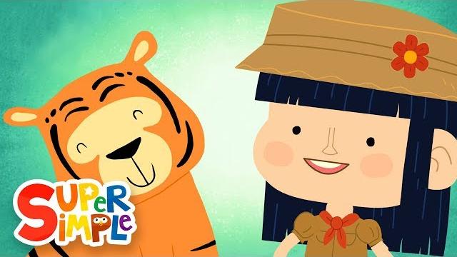 Walking in the jungle | kids song | super simple songs Walking in the jungle | kids song | super simple songs