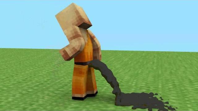 Surprise poop (minecraft animation) Surprise poop (minecraft animation)