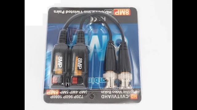 4k twisted pair passive 8mp video balun 4k twisted pair passive 8mp video balun
