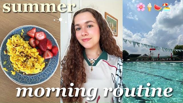 Summer morning routine ~ 2025 Summer morning routine ~ 2025