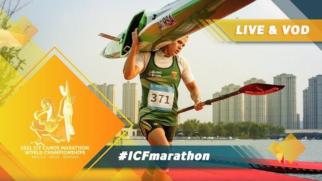 2021 icf canoe-kayak marathon world championships bascov romania / junior k1w, c1w&m - short races 2021 icf canoe-kayak marathon world championships bascov romania / junior k1w, c1w&m - short races