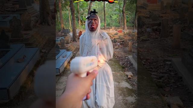Gara gara tembakan hantu #shorts Gara gara tembakan hantu #shorts
