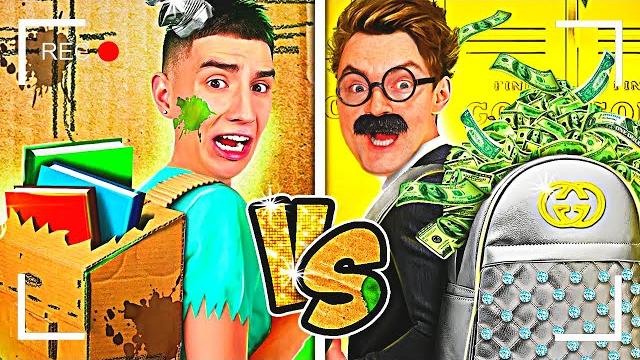 Как снимали а4: ультра богатый vs ультра бедный школьник ! Как снимали а4: ультра богатый vs ультра бедный школьник !