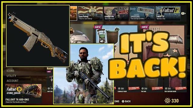 Atomic shop update (june 10, 2025) - fallout 76 Atomic shop update (june 10, 2025) - fallout 76