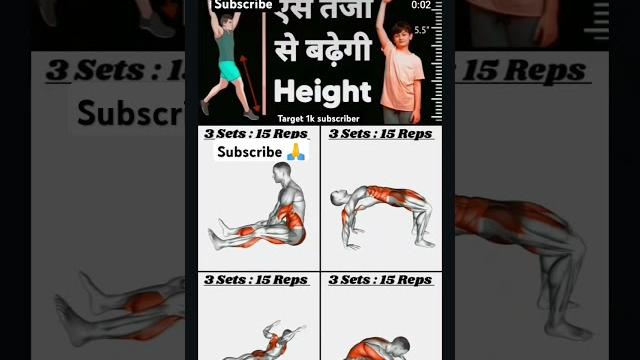 Height increase tip and exercise #shorts #short #viralshort #viralshorts #heightincrease #exercise Height increase tip and exercise #shorts #short #viralshort #viralshorts #heightincrease #exercise