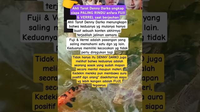 Denny darko b0ngk4r soal fuji & verrel #fujian #fujiantiutamiputri #fujihariini #verrelbramasta Denny darko b0ngk4r soal fuji & verrel #fujian #fujiantiutamiputri #fujihariini #verrelbramasta