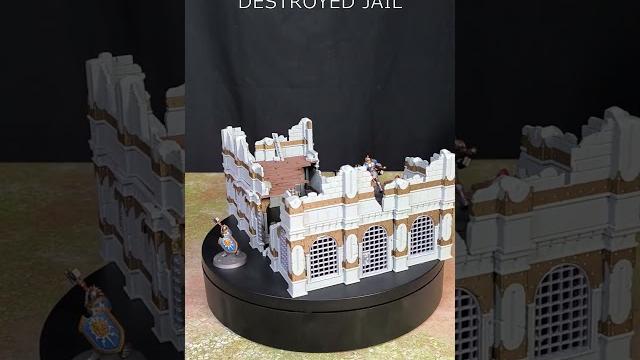 Dawnhammer bastion : destroyed jail timelapse Dawnhammer bastion : destroyed jail timelapse