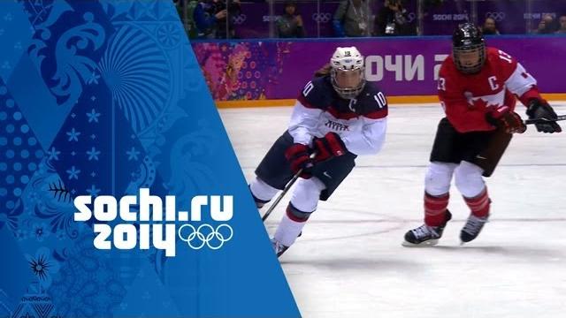Ice hockey - canada 3 - 2 usa - women's full gold medal match | sochi 2014 winter olympics Ice hockey - canada 3 - 2 usa - women's full gold medal match | sochi 2014 winter olympics
