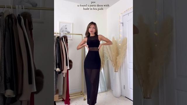 No bra no problem party dress #shorts No bra no problem party dress #shorts