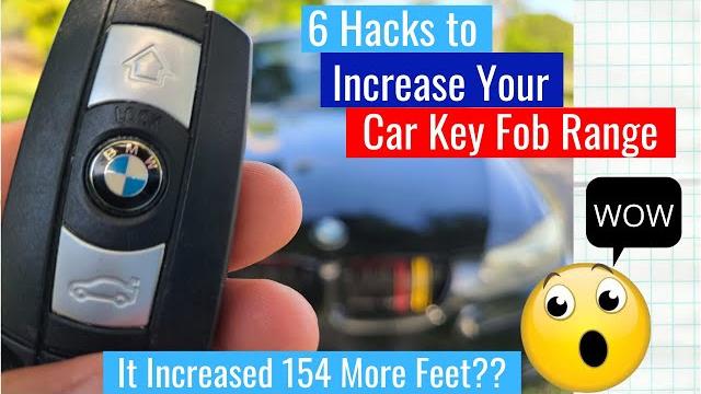 How to increase the range of your key fob How to increase the range of your key fob