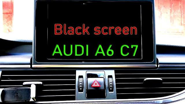 Audi a6 c7 black screen quick fix #audi #ampgarage Audi a6 c7 black screen quick fix #audi #ampgarage