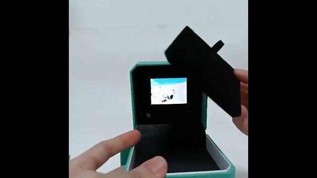 2.4 inch jewelry video box 2.4 inch jewelry video box