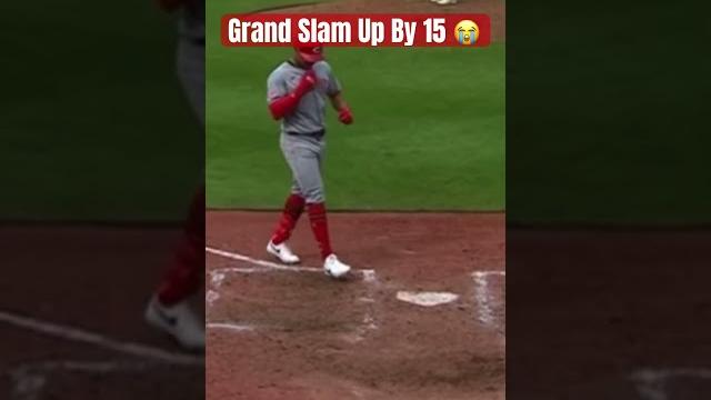 Bro hit a grand slam up by 15 #mlb #reds #cincy #cincinnati #elly #redscountry #redsgame Bro hit a grand slam up by 15 #mlb #reds #cincy #cincinnati #elly #redscountry #redsgame