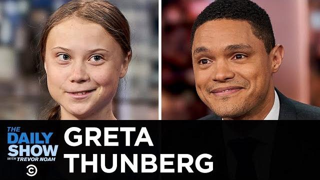 Greta thunberg - inspiring others to take a stand against climate change | the daily show Greta thunberg - inspiring others to take a stand against climate change | the daily show