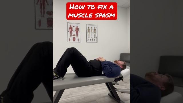 Can you fix a muscle spasm? here’s what i would do! #musclespasm #backpain #acutebackpain #lowback Can you fix a muscle spasm? here’s what i would do! #musclespasm #backpain #acutebackpain #lowback