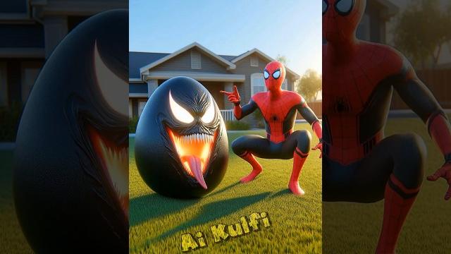 Spiderman ko mila bhutiya anda #shorts #spiderman Spiderman ko mila bhutiya anda #shorts #spiderman