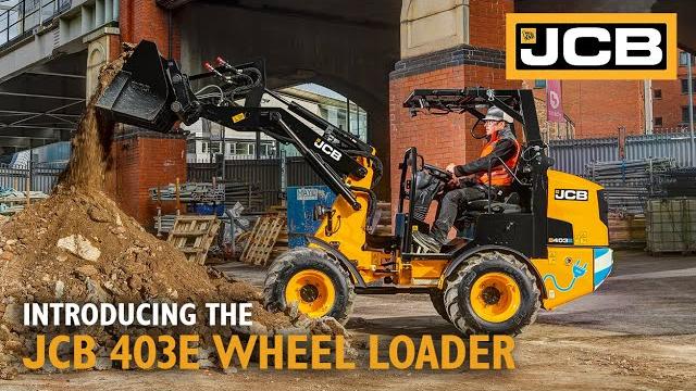Introducing the jcb 403e wheel loader Introducing the jcb 403e wheel loader