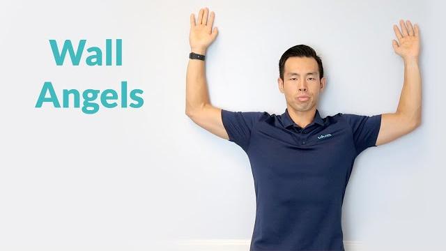 How to perform wall angel for tight upper back How to perform wall angel for tight upper back