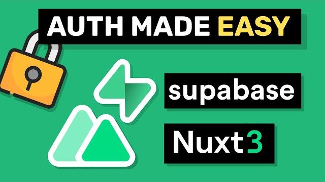 Auth in nuxt 3 the easy way Auth in nuxt 3 the easy way