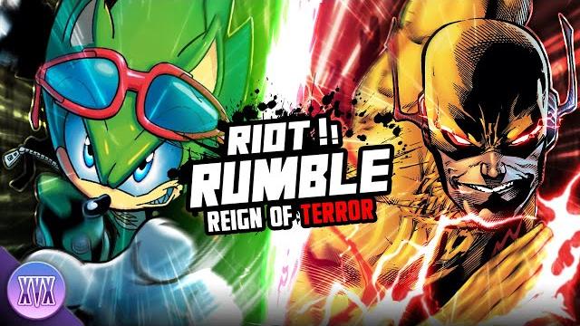 Scourge vs reverse flash - riot rumble Scourge vs reverse flash - riot rumble