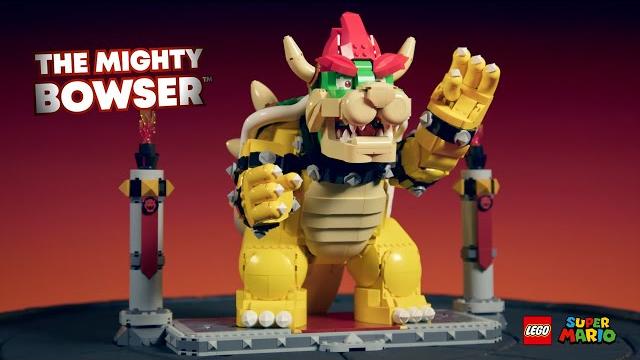 Lego super mario the mighty bowser - built to impress Lego super mario the mighty bowser - built to impress