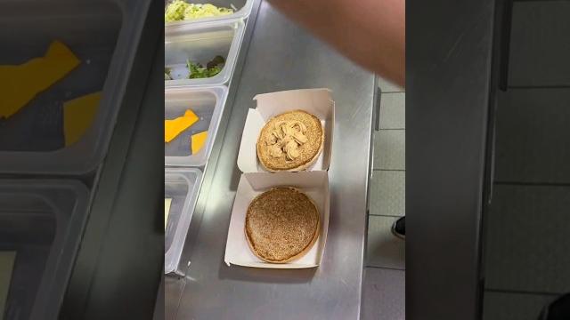 Mcdonald's big tasty mcchicken #mcd #beef #fastfood #mcdonalds #work #food #satisfying #asmr Mcdonald's big tasty mcchicken #mcd #beef #fastfood #mcdonalds #work #food #satisfying #asmr