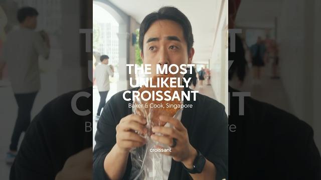 A flat croissant at your service #esyfilms #croissant #flatcroissant #singaporecafe #sgcafe #dessert A flat croissant at your service #esyfilms #croissant #flatcroissant #singaporecafe #sgcafe #dessert