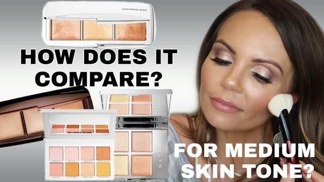 Hourglass metallic strobe lighting palette review | does it work for medium skin tone?? Hourglass metallic strobe lighting palette review | does it work for medium skin tone??