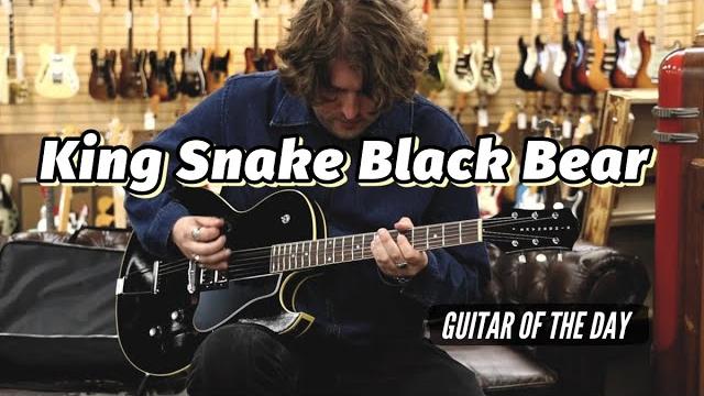 New king snake black bear | guitar of the day New king snake black bear | guitar of the day