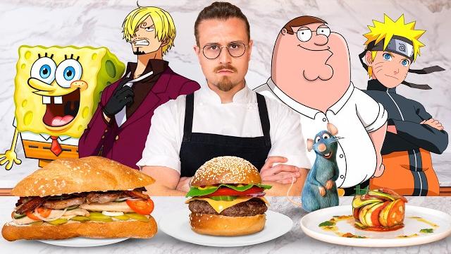 I tried every famous cartoon food I tried every famous cartoon food