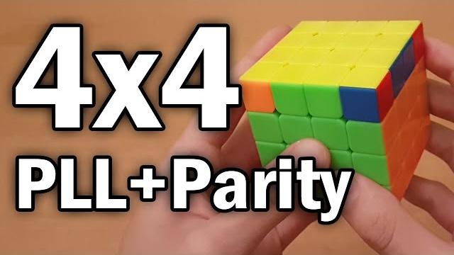 4x4 rubik's cube: best pll parity method & tricks 4x4 rubik's cube: best pll parity method & tricks