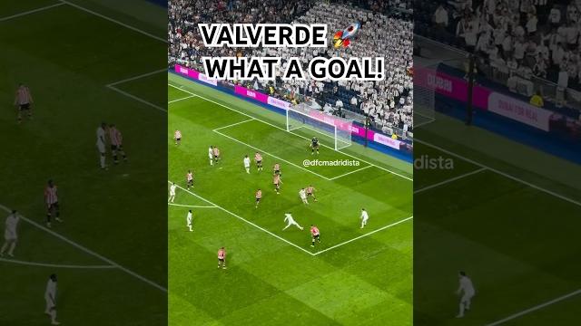 Fede valverde insane goal!!! vs athletic club. real madrid vs athletic club full highlights Fede valverde insane goal!!! vs athletic club. real madrid vs athletic club full highlights