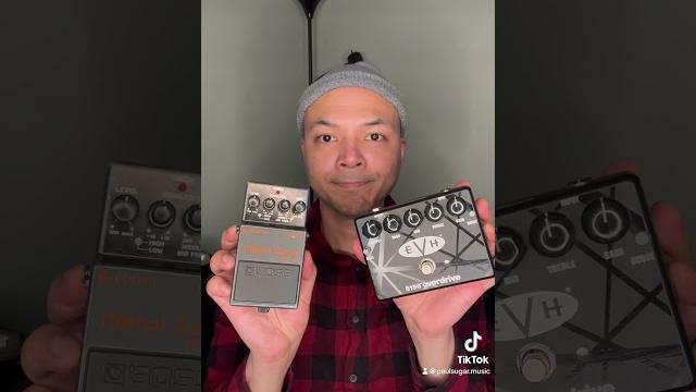 Metal zone vs mxr evh 5150 overdrive #guitarpedals Metal zone vs mxr evh 5150 overdrive #guitarpedals