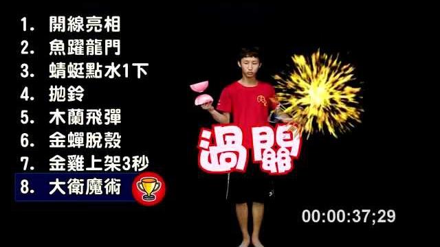 「formosa扯鈴大賽」- level 1檢定組動作示範 「formosa扯鈴大賽」- level 1檢定組動作示範