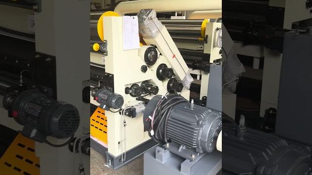 Fingerless corrugation single facer machine for corrugated cardboard production line #corrugado Fingerless corrugation single facer machine for corrugated cardboard production line #corrugado