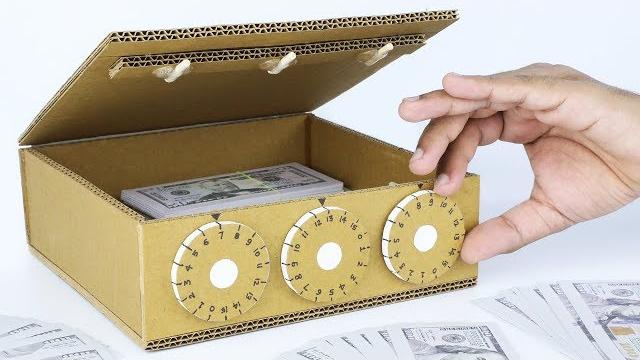 How to make safe using cardboard How to make safe using cardboard