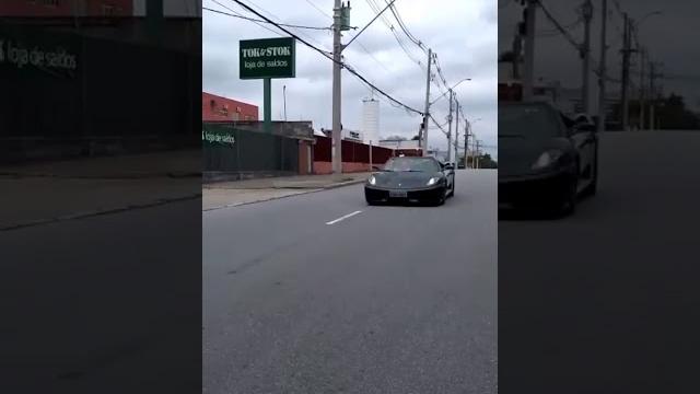 Ferrari f340 spyder loud v8 fly by sound Ferrari f340 spyder loud v8 fly by sound