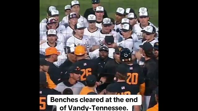 Vanderbilt and tennessee got chippy Vanderbilt and tennessee got chippy